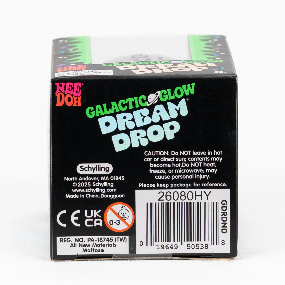 Galactic Glow Dream Drop - Purple — packaging details; assortment example, color/style supplied based on availability