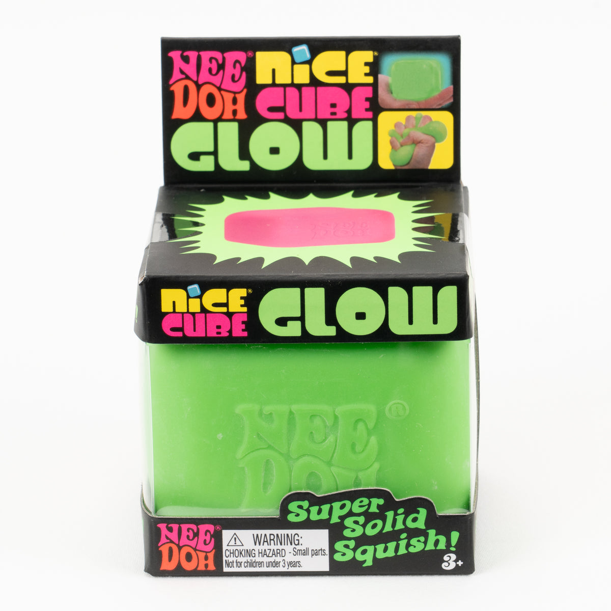Nice Cube Glow - Green — product and retail packaging; assortment example, color/style supplied based on availability