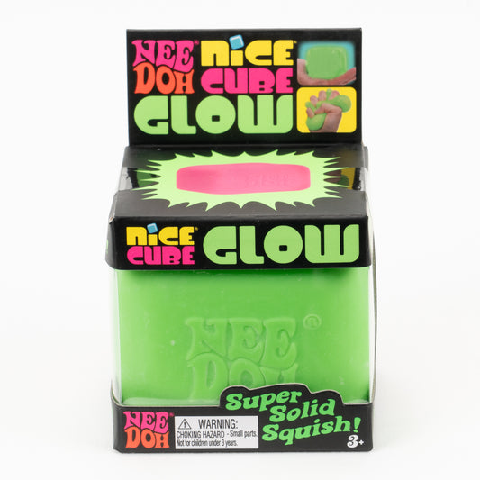 Nice Cube Glow - Green — product and retail packaging; assortment example, color/style supplied based on availability