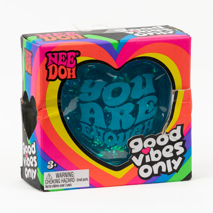 Good Vibes - Blue - You Are Enough — product and retail packaging; assortment example, color/style supplied based on availability
