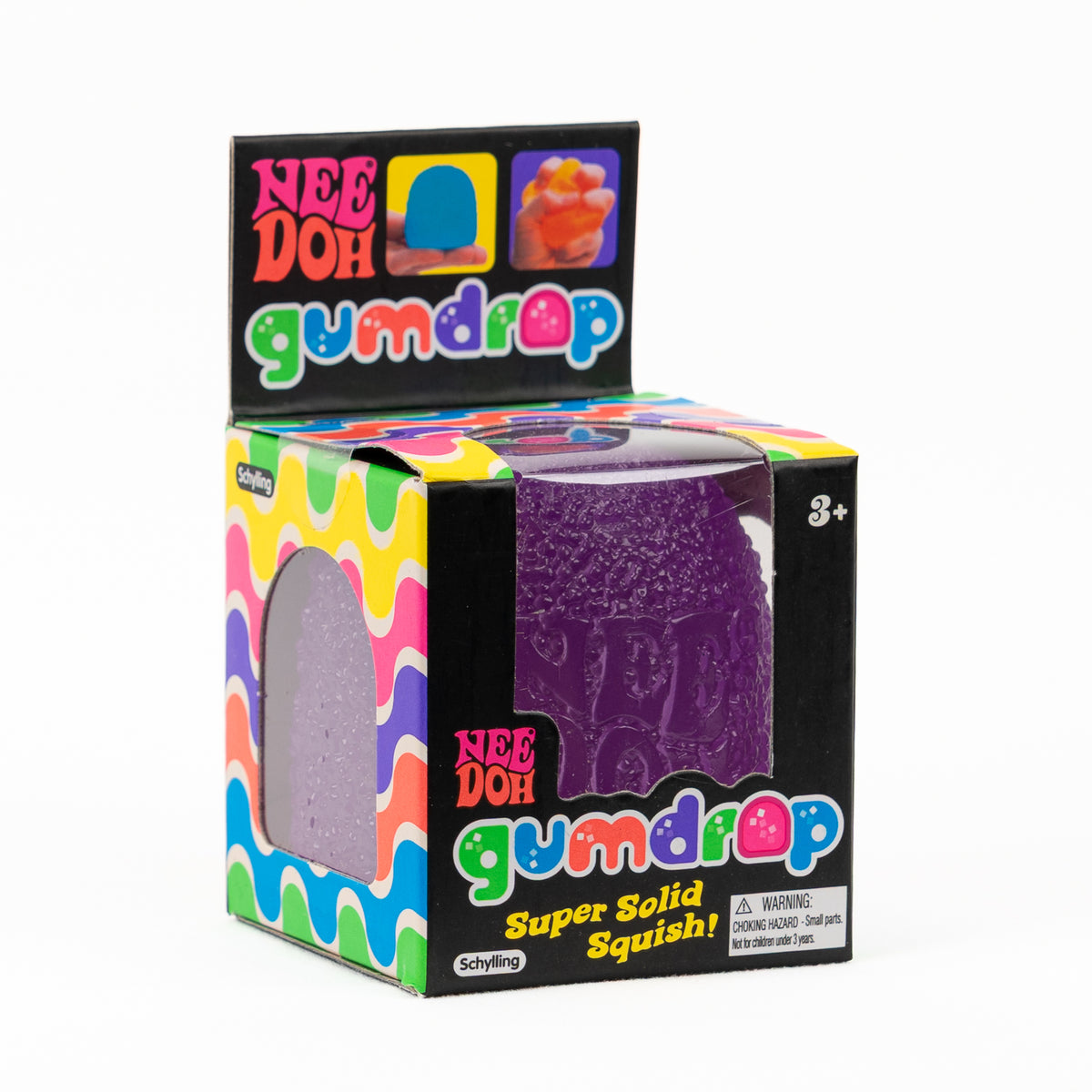 Gumdrop - Purple — product and retail packaging; assortment example, color/style supplied based on availability