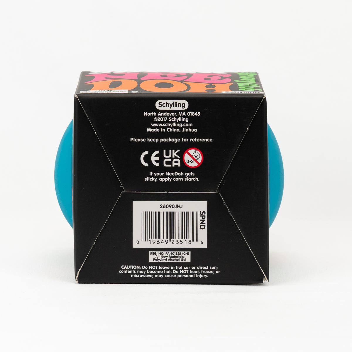 Super Groovy Glob XL - Blue — packaging details; assortment example, color/style supplied based on availability