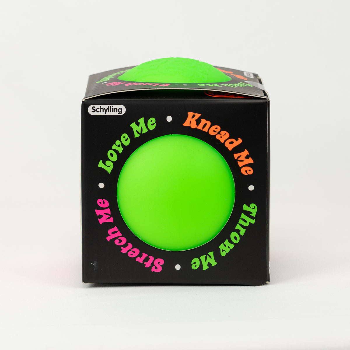 NeeDoh Super Groovy Glob XL - Green, side package window.