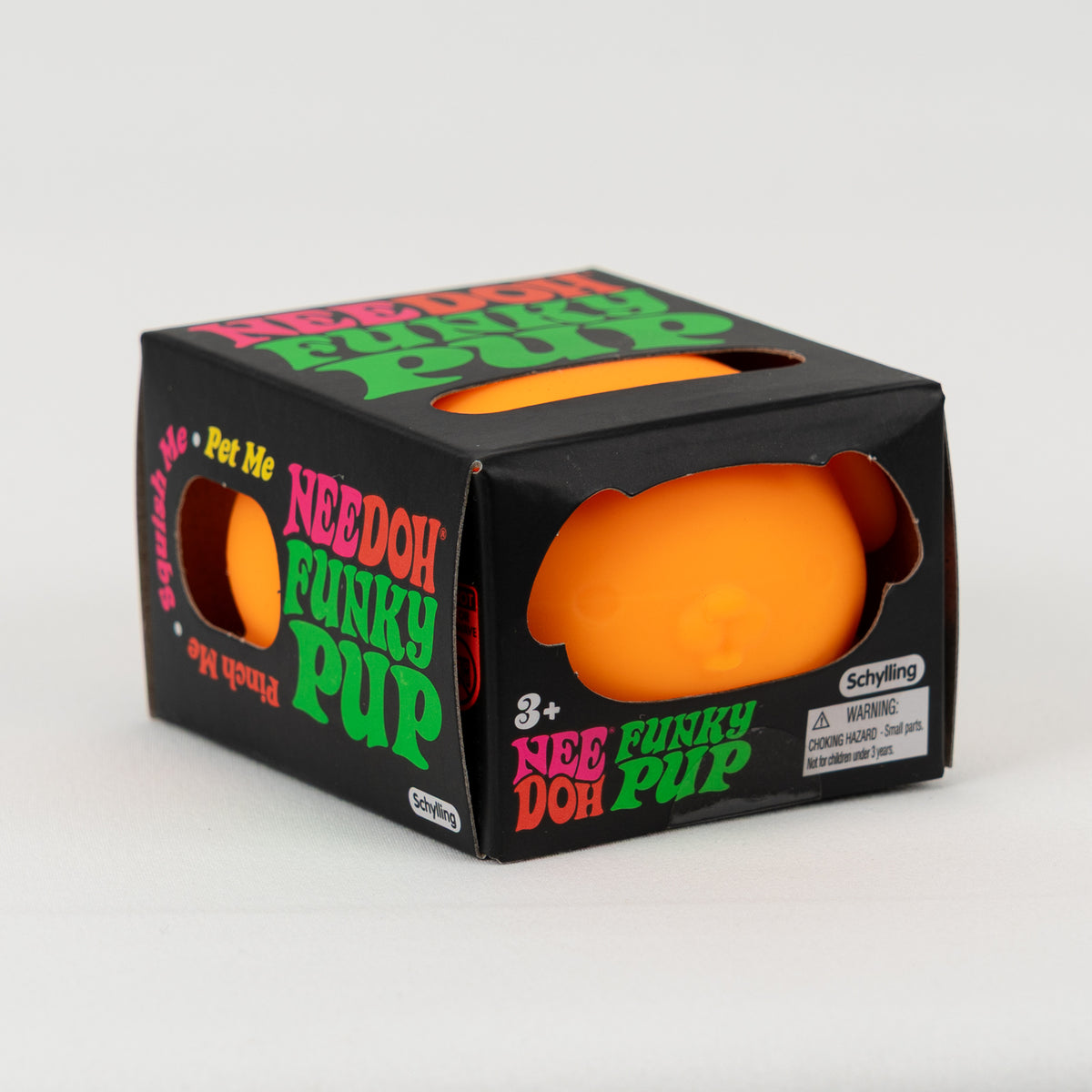 Funky Pup - Orange — product and retail packaging; assortment example, color/style supplied based on availability