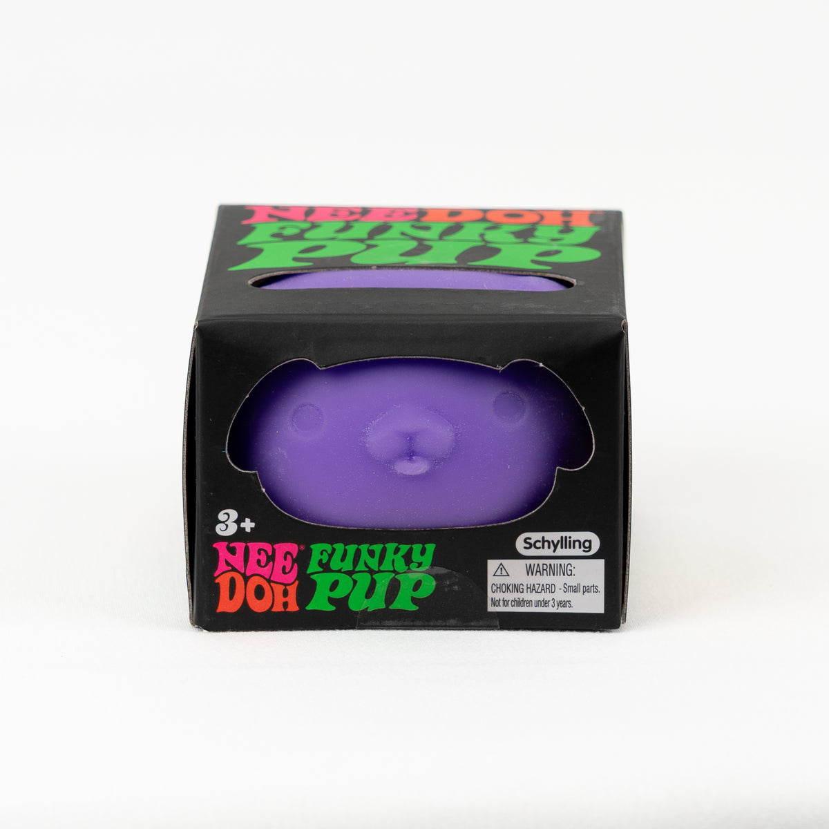 Funky Pup - Purple — product and retail packaging; assortment example, color/style supplied based on availability