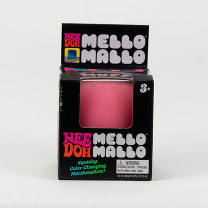 Mello Mallo — product and retail packaging; assortment example, color/style supplied based on availability