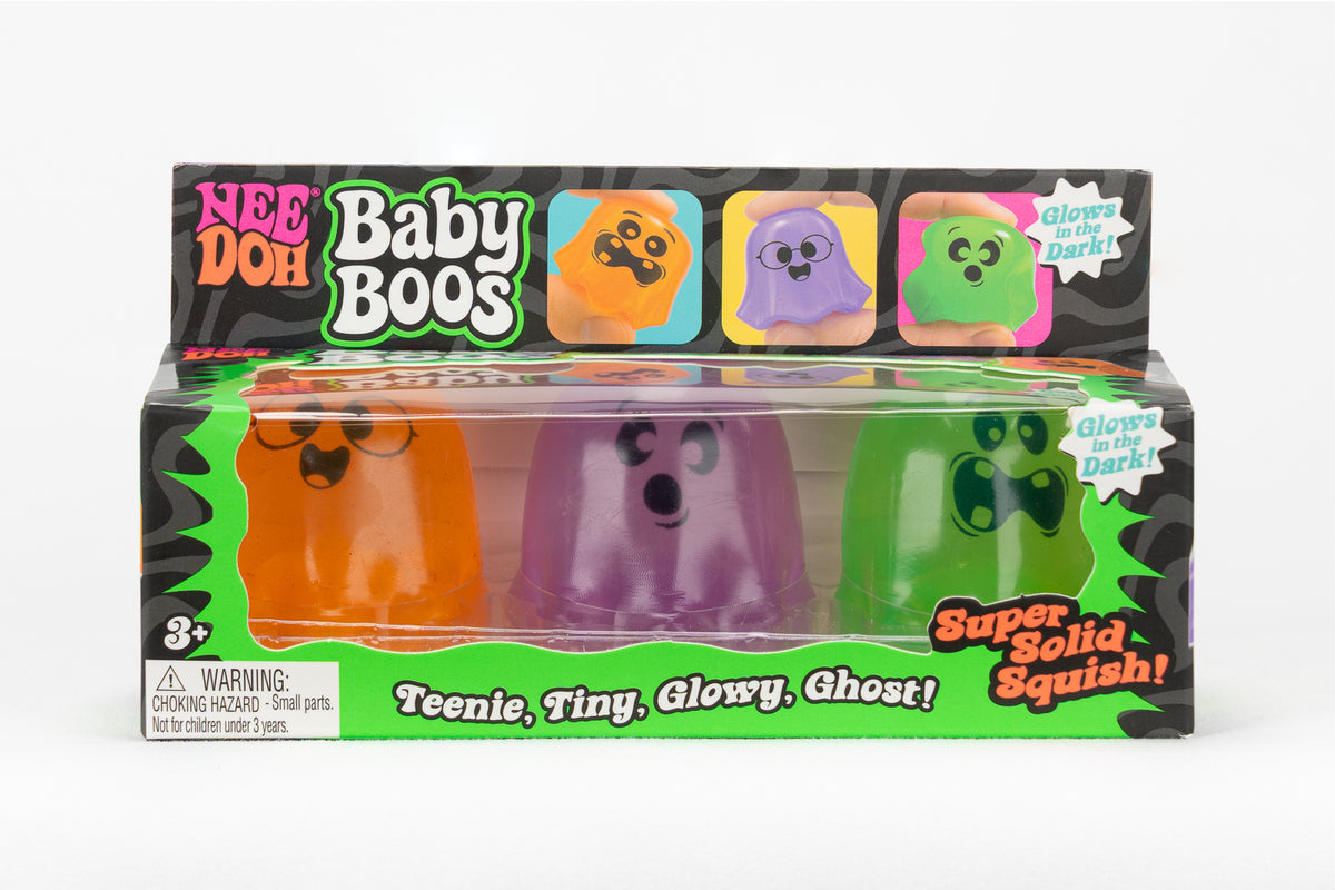 Baby Boos Teenie - 3 Pack — product and retail packaging; assortment example, color/style supplied based on availability