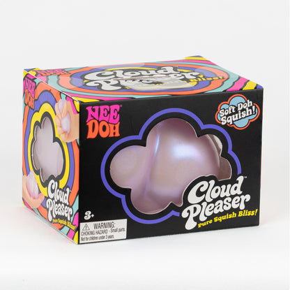 NeeDoh Cloud Pleaser, angled view of the package front and top.