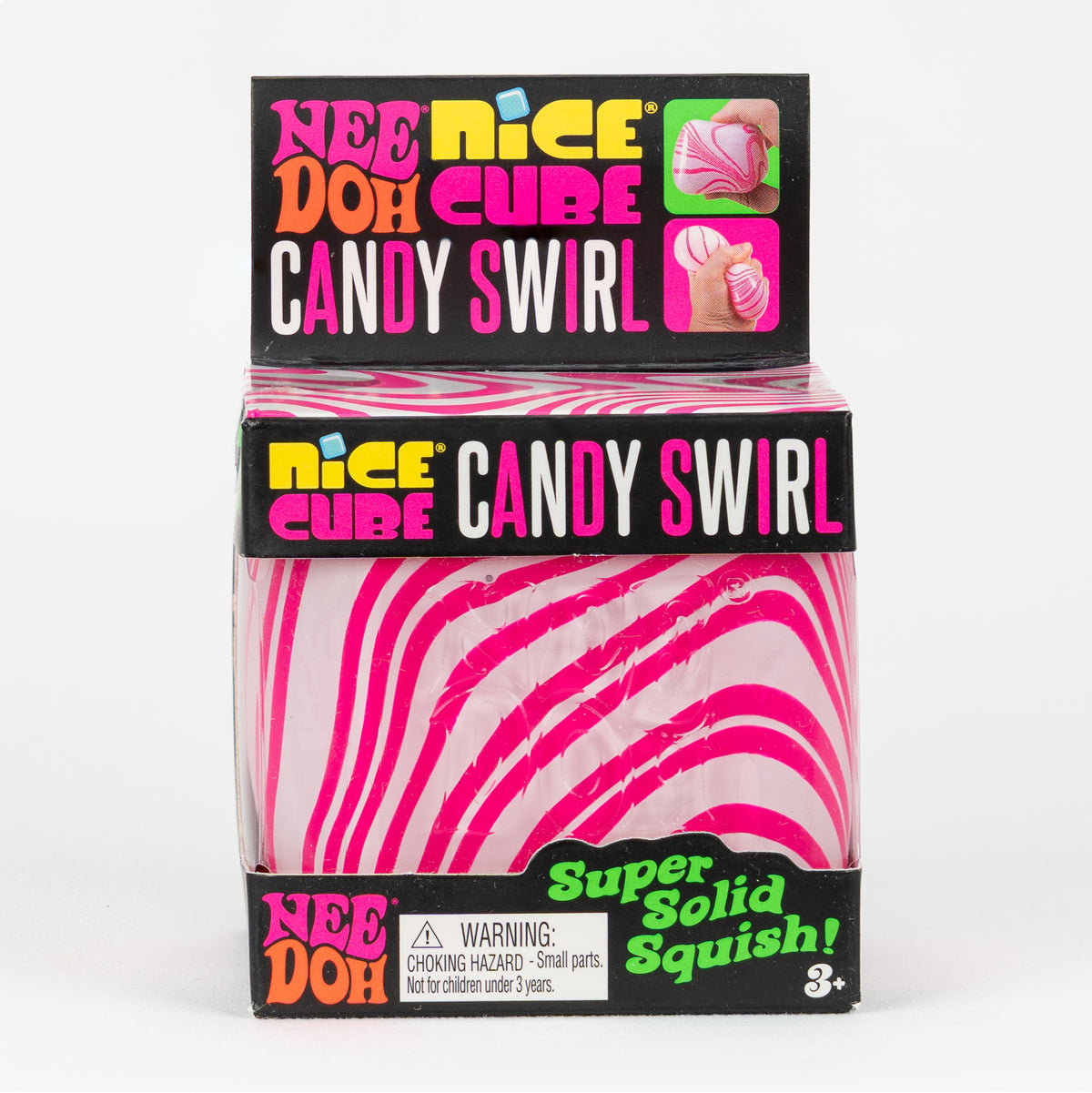 Nice Cube Candy Swirl — product and retail packaging; assortment example, color/style supplied based on availability