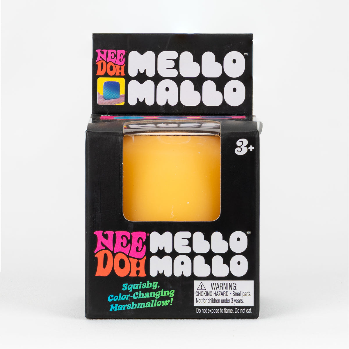 Mello Mallo - Yellow — product and retail packaging; assortment example, color/style supplied based on availability