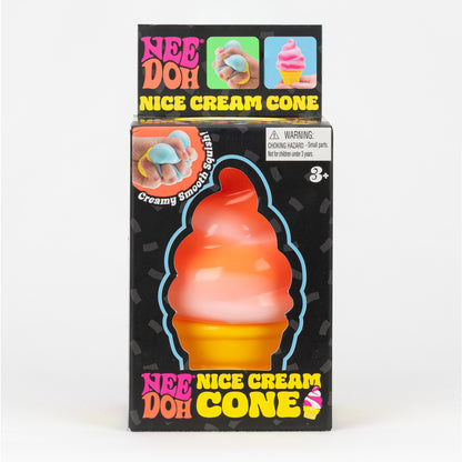 Nice Cream Cone - Orange — product and retail packaging; assortment example, color/style supplied based on availability