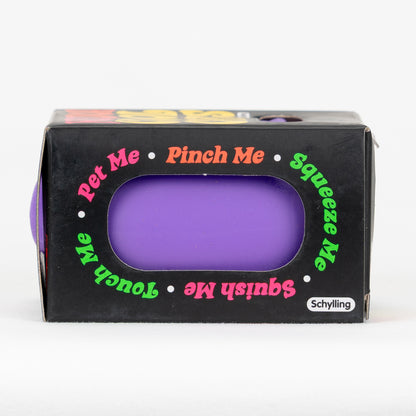 NeeDoh Cool Cats, side panel of retail packaging.