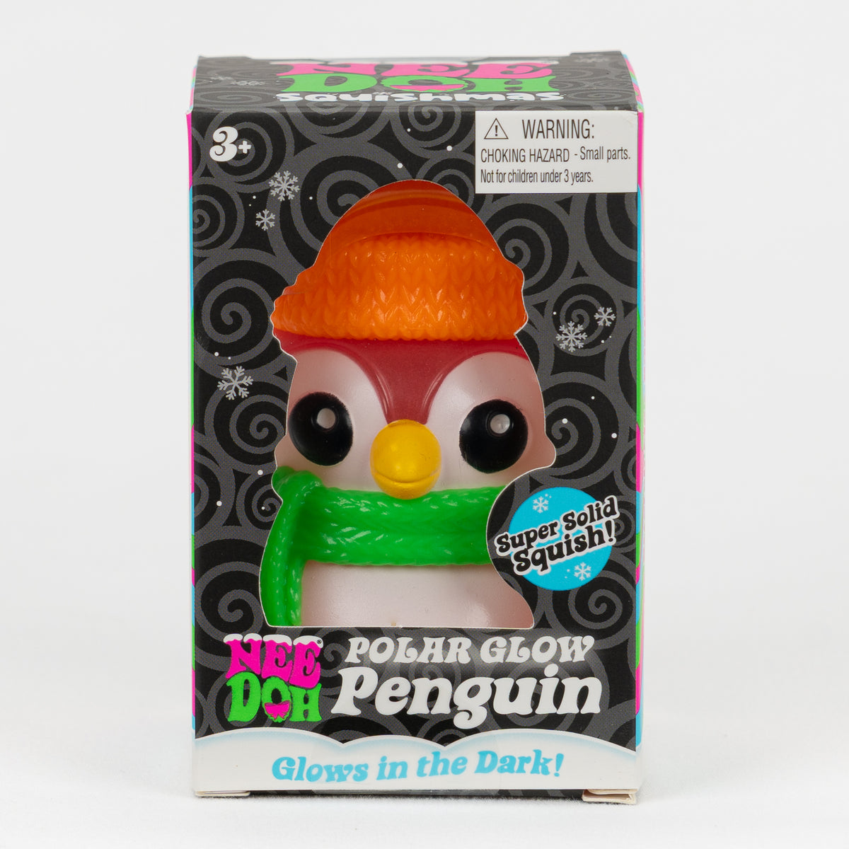 Polar Glow Penguin - Pink — product and retail packaging; assortment example, color/style supplied based on availability