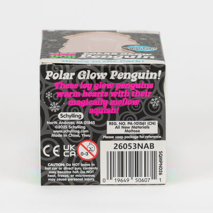Polar Glow Penguin - Pink — packaging details; assortment example, color/style supplied based on availability