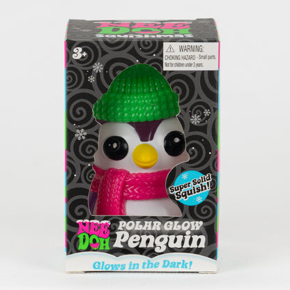 Polar Glow Penguin - Purple — product and retail packaging; assortment example, color/style supplied based on availability