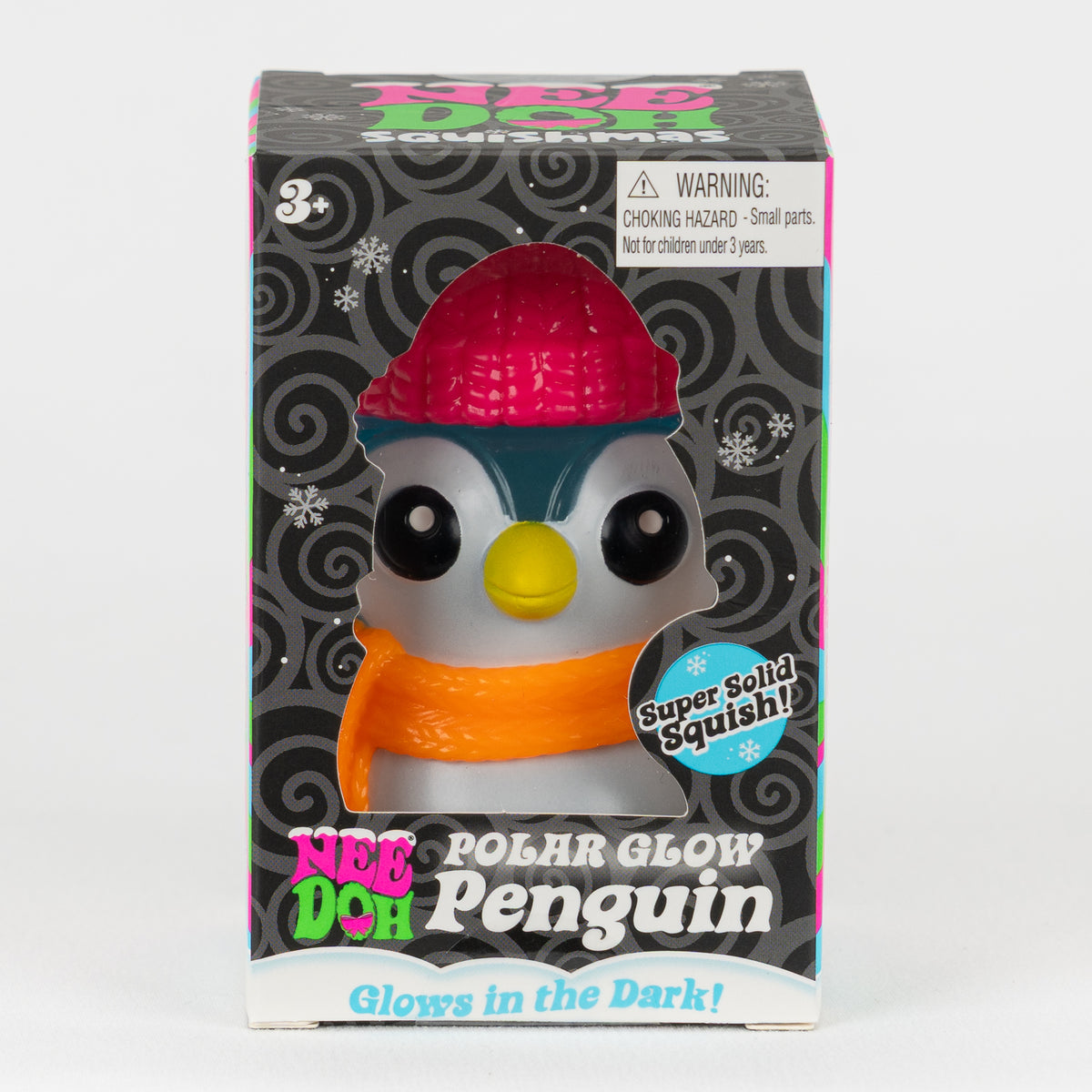 Polar Glow Penguin - Blue — product and retail packaging; assortment example, color/style supplied based on availability