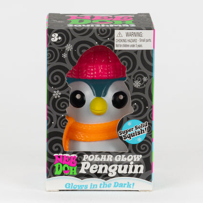 Polar Glow Penguin - Blue — product and retail packaging; assortment example, color/style supplied based on availability