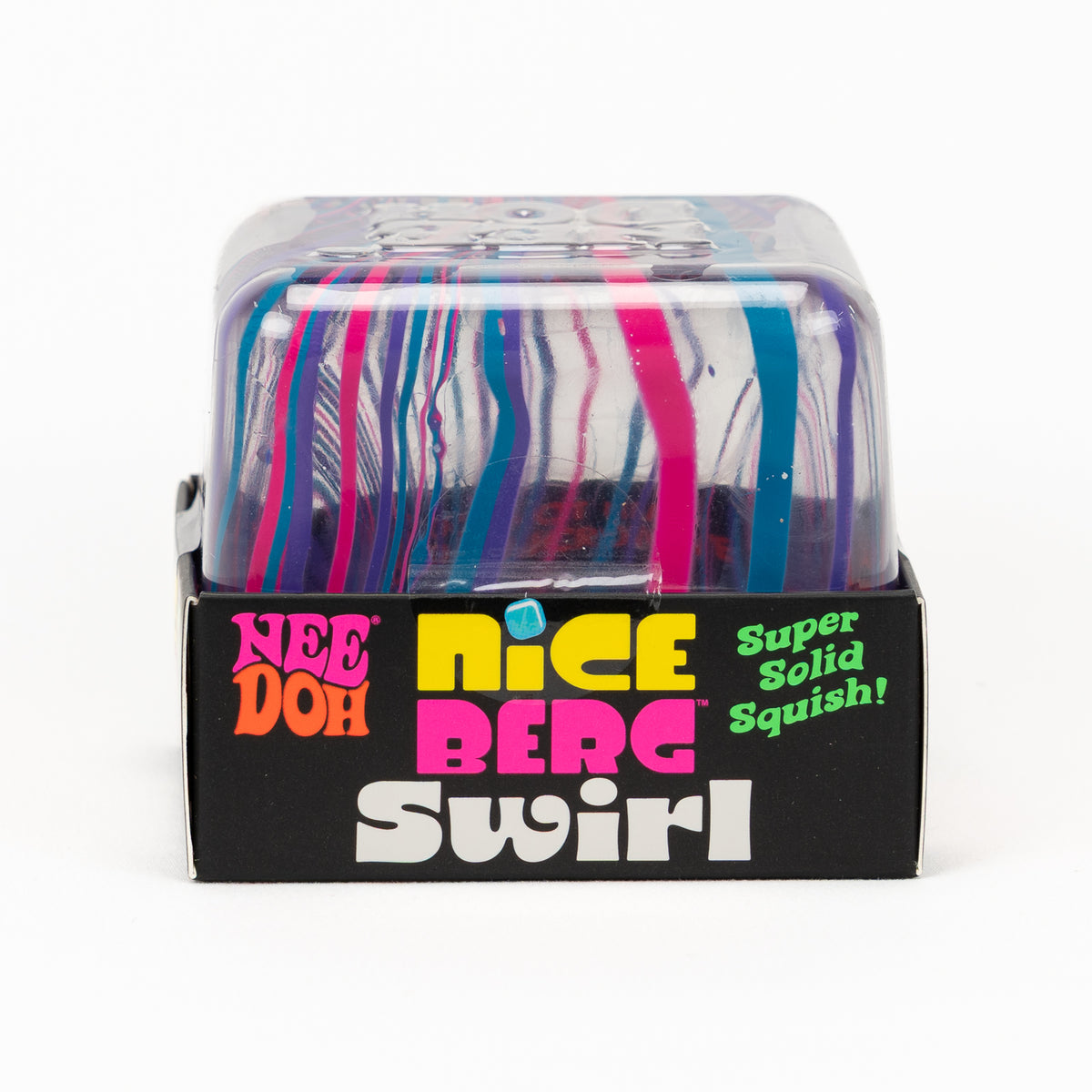 Nice Berg Swirl - Purple/Pink/Blue — product and retail packaging; assortment example, color/style supplied based on availability