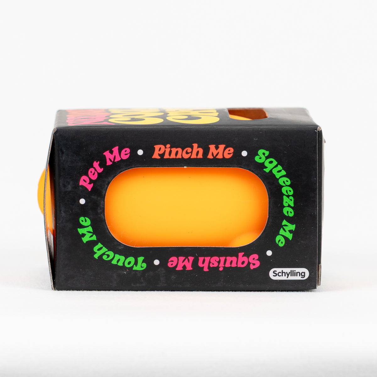 NeeDoh Cool Cats, side of retail packaging.