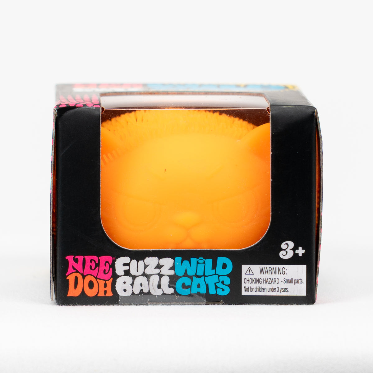 Fuzz Ball Wild Cats - Orange — product and retail packaging; assortment example, color/style supplied based on availability