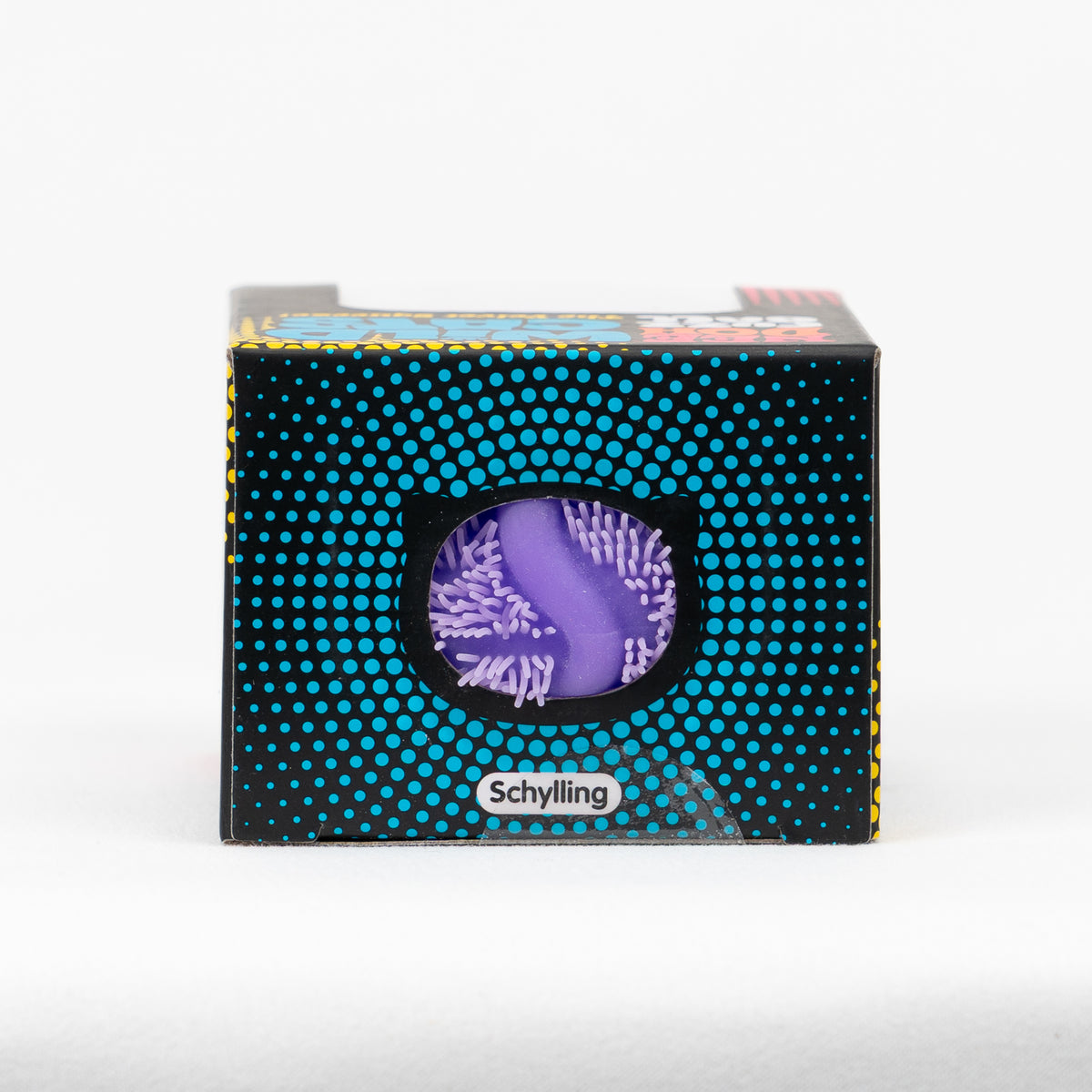 NeeDoh Fuzz Ball Wild Cats, back panel with package artwork.